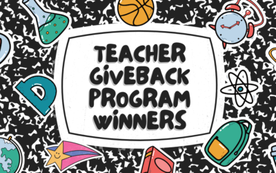 Teacher Giveback Program Winners – January and February 2026